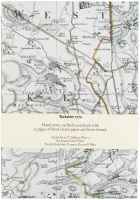 Notebook - Jeffrey's map of Yorkshire 1770